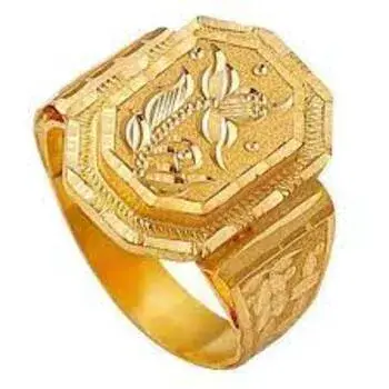 Men Gold Plated Ring